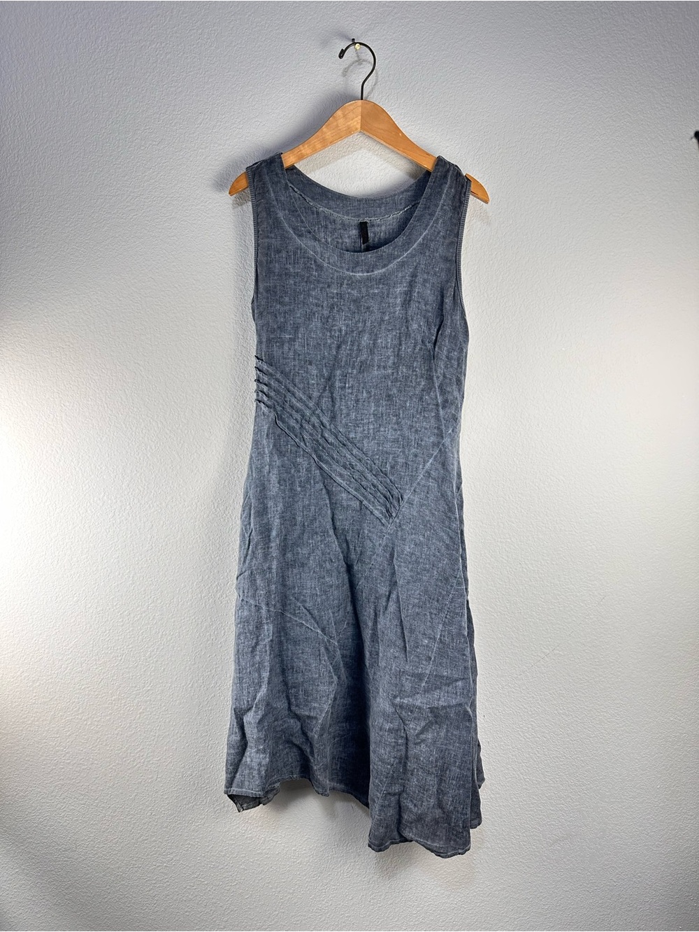 Inizio Linen Sleeveless Dress Sz L